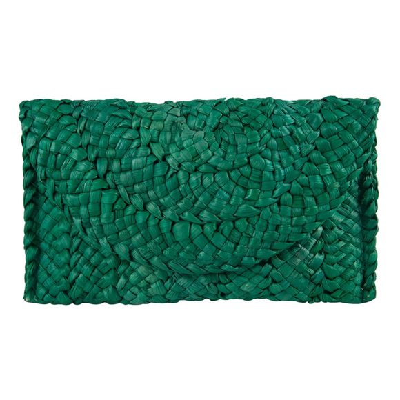 Fесіаlу Handbags - Straw Clutch Purses Straw Purses Envelope Woven Clutch Handbags Uwu -_-